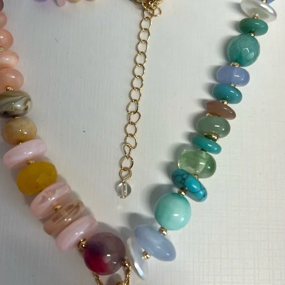 House Of Harlow 1960 | Reconstituted Turquoise Statement Starfish Necklace - Picture 4 of 6